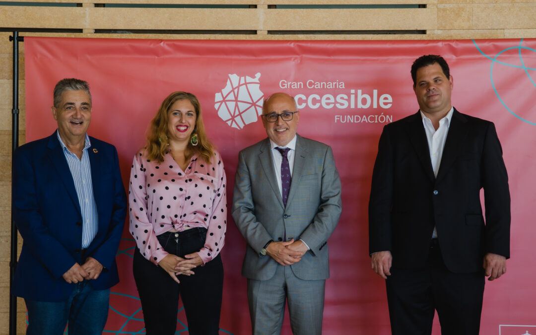 La Fundación Gran Canaria Accesible coordinará las políticas insulares en materia de discapacidad
