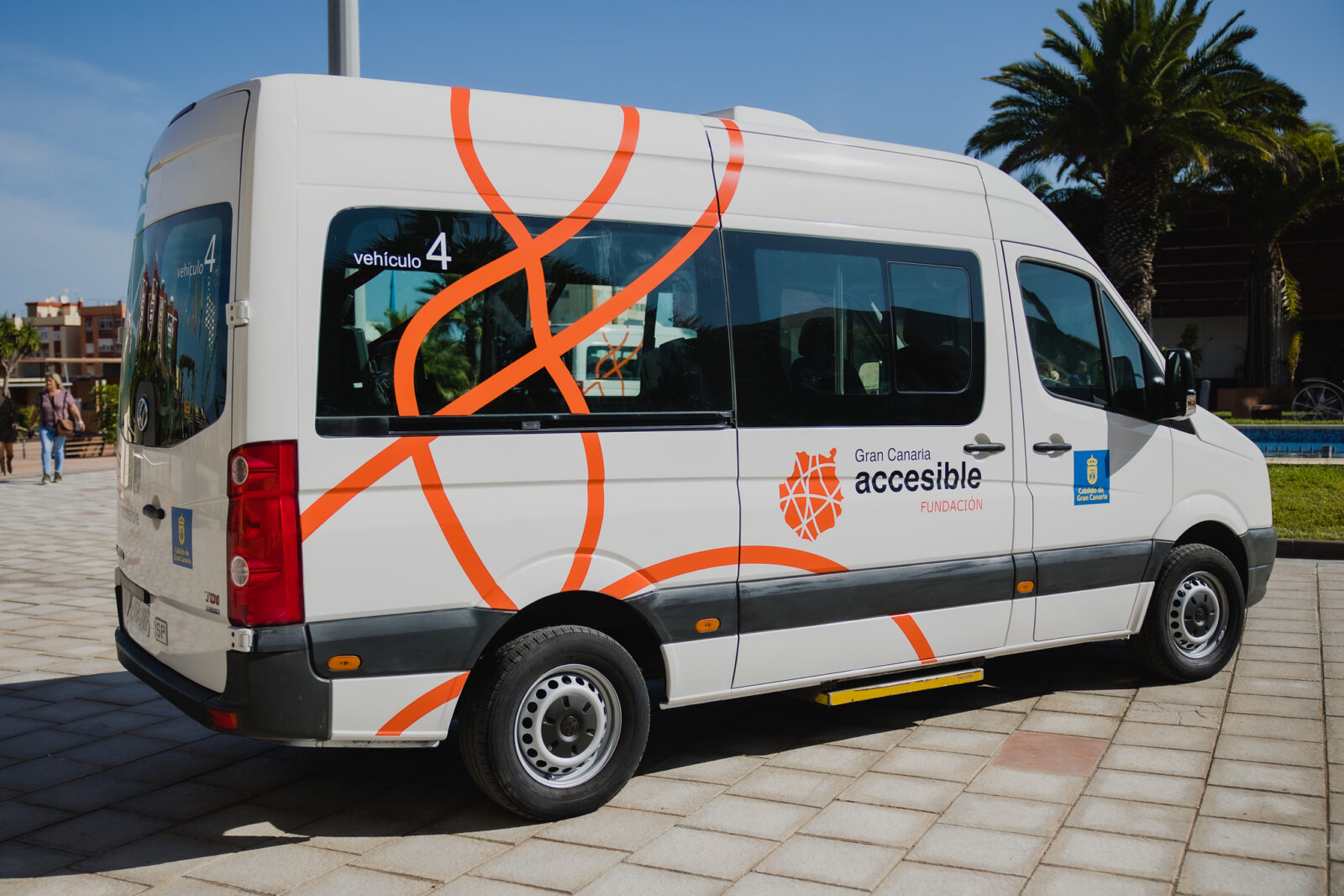 Servicio de transporte accesible en Gran Canaria